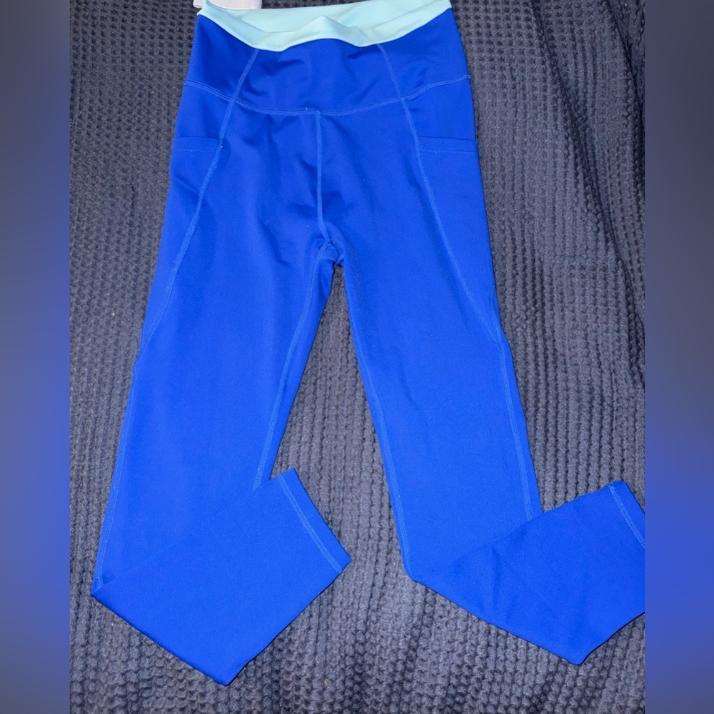 Women's Vibrant Blue Leggings